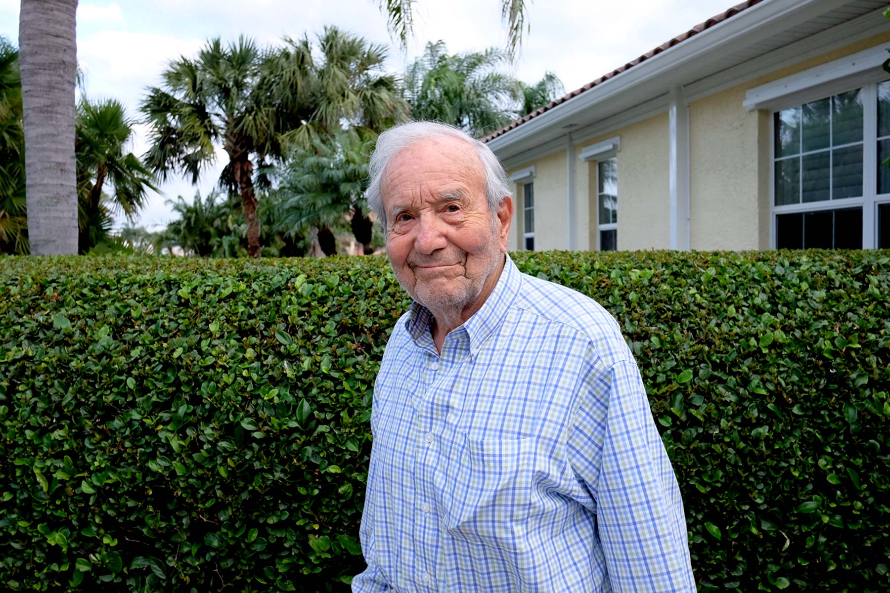 My Father,Jack Baker in Vero Beach at age 92.