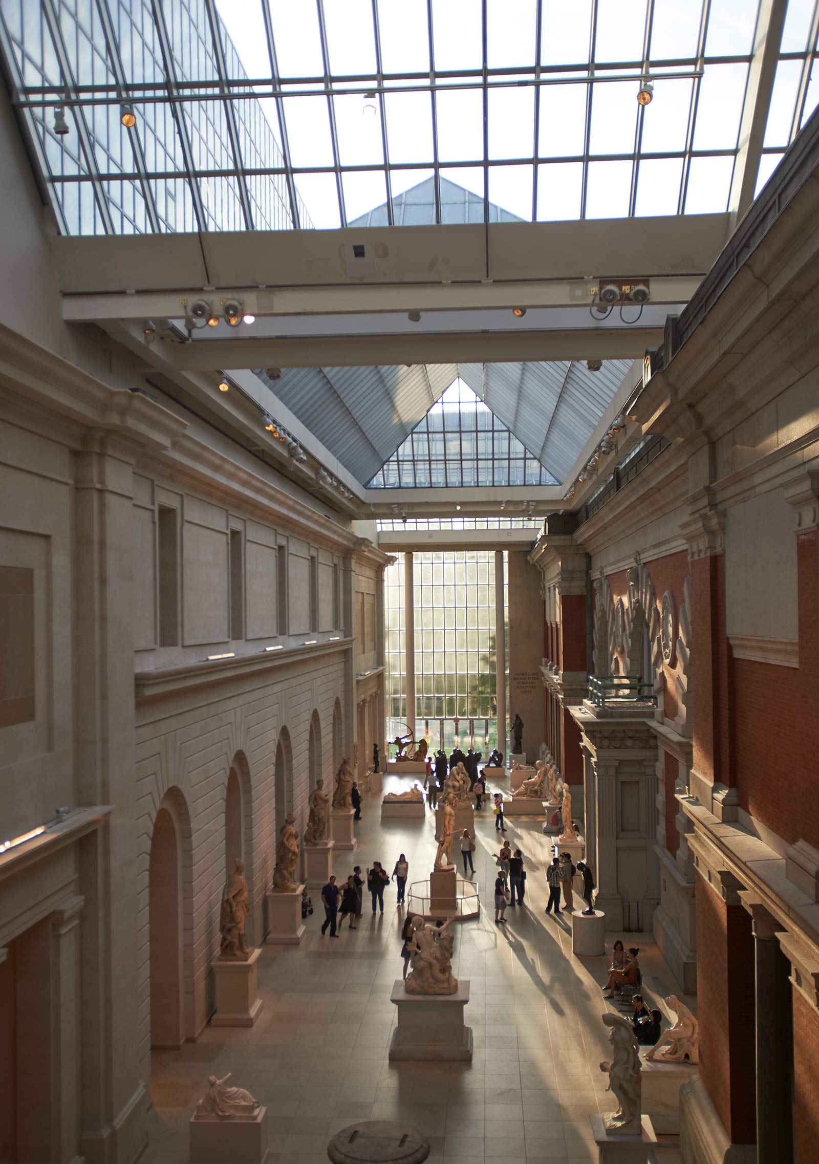 Interior of the Metropolitan Museum